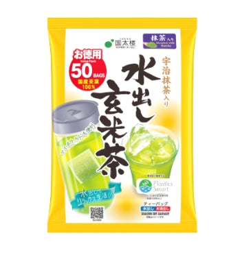 国太楼 - 宇治抹茶泡水糙米茶TB50P【平行進口】有效期202507