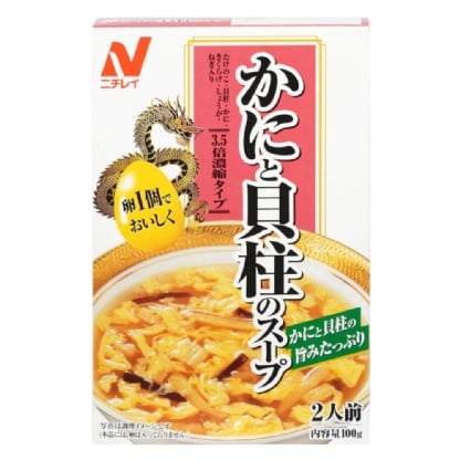 日本Nichirei蟹肉扇貝湯100g2人前