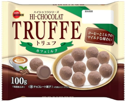 百邦牛奶咖啡松露朱古力100g