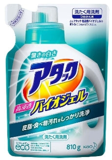 花王 生物酵素潔白洗衣液(補充裝)810g