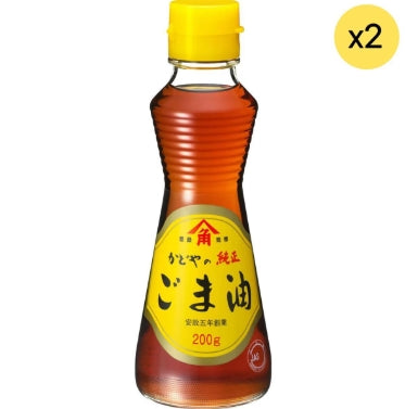 加登屋 - 角屋金印芝麻油 200g *2【平行進口】有效期20250826