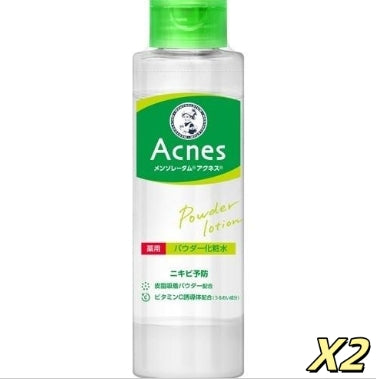 樂敦Acnes暗瘡護理粉狀爽膚水180ml*2【平行進口】