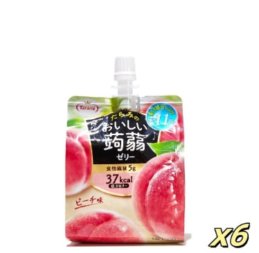 Tarami果凍飲便利包/水蜜桃味*6【平行進口】