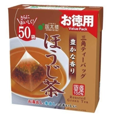 国太楼 - 精選綠茶三角茶包 (50入) 【平行進口】