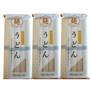 MIWA - 三輪素麵 - 大手町製麺 - 烏冬(50gx5束)*3【平行進口】