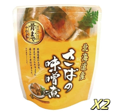 KANEYOSHI - 北海道産 鲭鱼 味噌煮120g*2【平行進口】