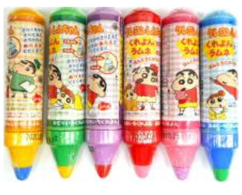 蠟筆小新筆型汽水糖 隨機發貨