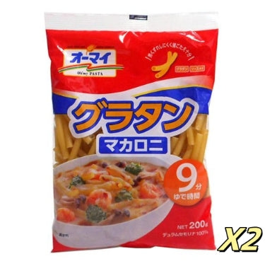 日本製粉 - Nippn Oh'my Pasta 焗烤通心粉(9分鐘)160g*2【平行進口】