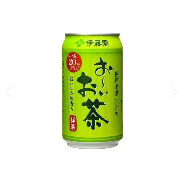 伊藤園 罐裝緑茶 340g
