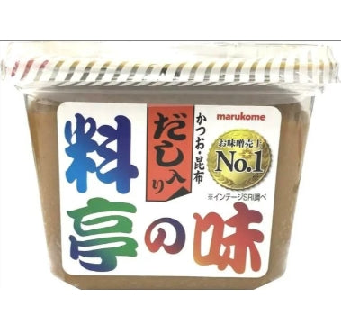 丸米 - 料亭之味 鰹魚昆布味噌750g【平行進口】EXP2025.10
