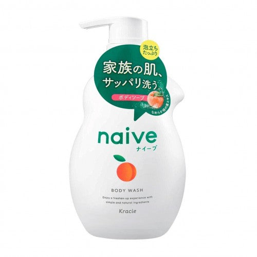 Naive 桃葉精華沐浴乳530ml