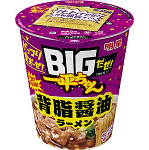 明星 BIG一平濃厚 背脂醬油拉麵 93g