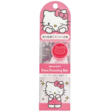 Hellokitty泡立洗顏網 起泡網洗臉洗澡網 1個入【平行進口】