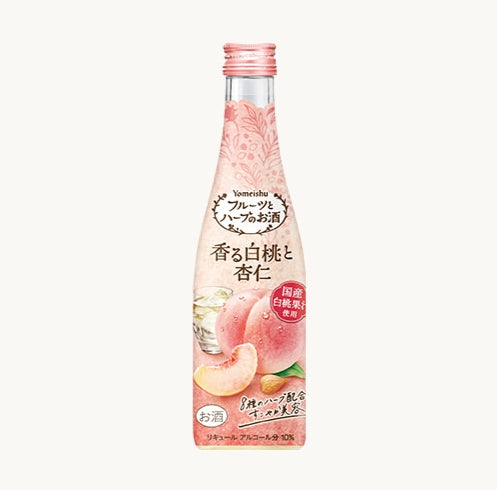 Youmeishu 白桃&杏仁香草水果酒300ml