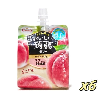 Tarami果凍飲便利包/水蜜桃味*6【平行進口】