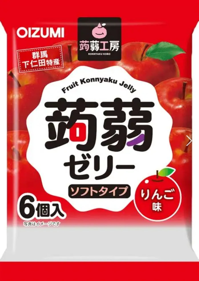 蒟蒻工房蒟蒻-蘋果味6個入