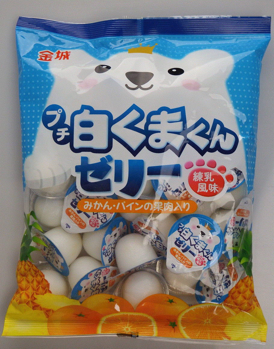 金城 小白熊啫喱 煉奶味 7個